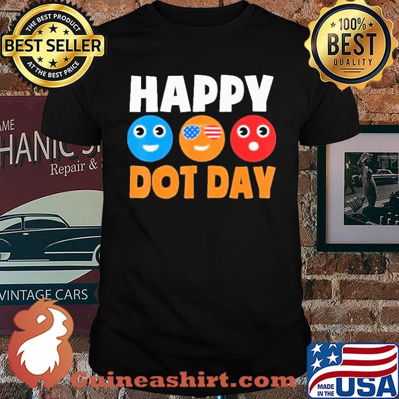 Happy International Dot Day Cute Colorful Dots Shirt