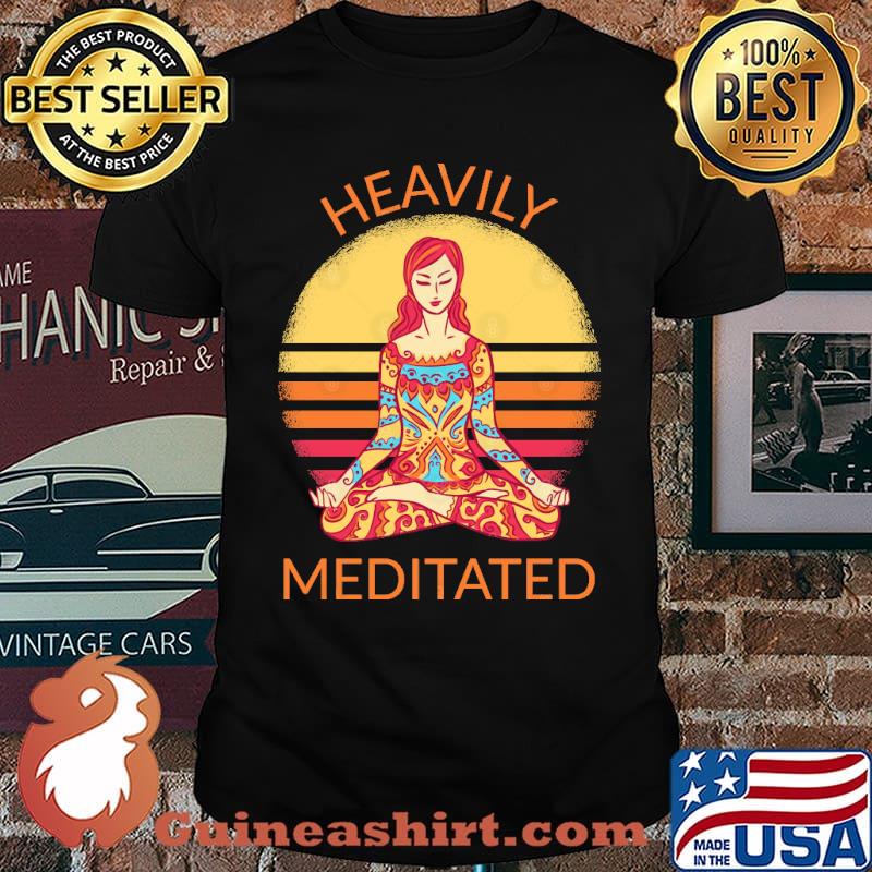 Heavily Meditated Yoga Vintage Shirt