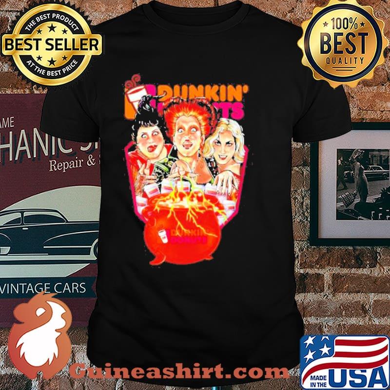 Hocus Pocus Dunkin Donuts halloween Shirt