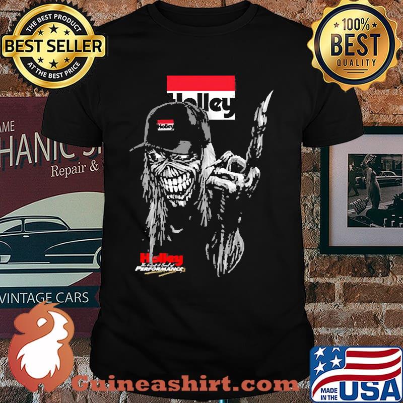 Holley skull logo shirt