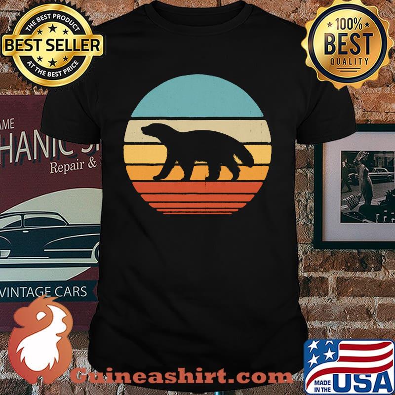 Honey Badger Retro Vintage T-Shirt
