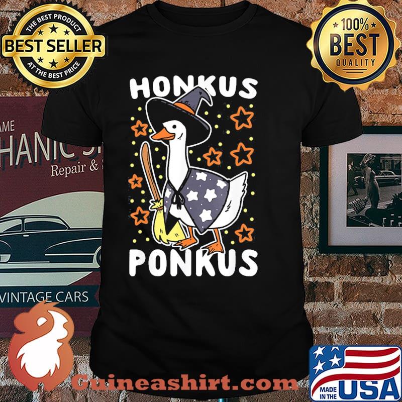 Honkus ponkus duck witch halloween shirt