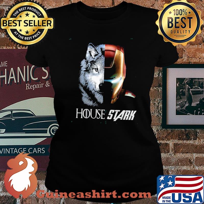 House stark captain america wolf s Laides tee