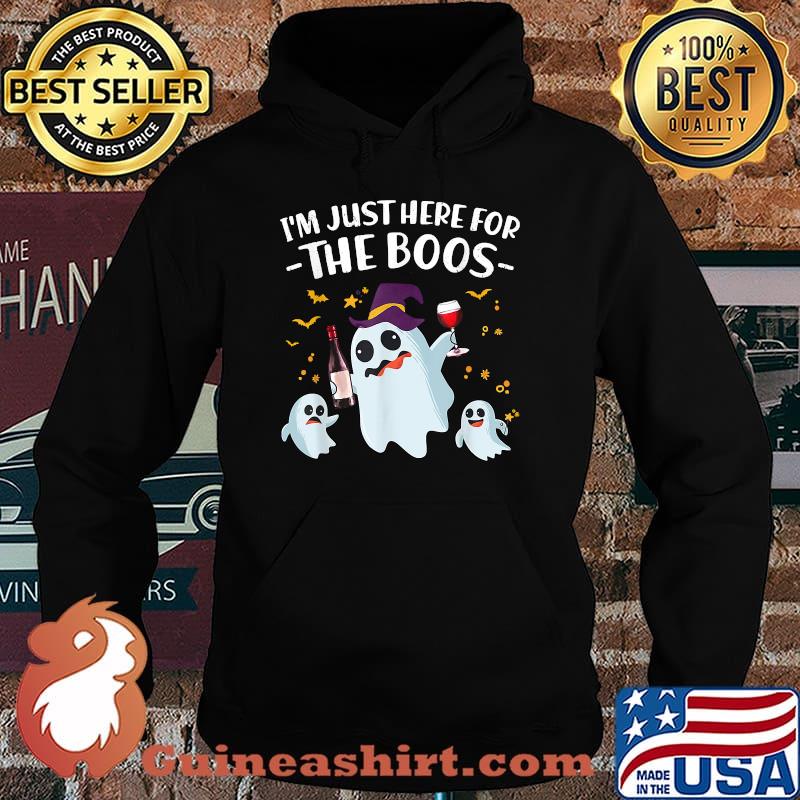 I'm Just Here For The Boos Ghost Halloween Costume T-Shirt Hoodie