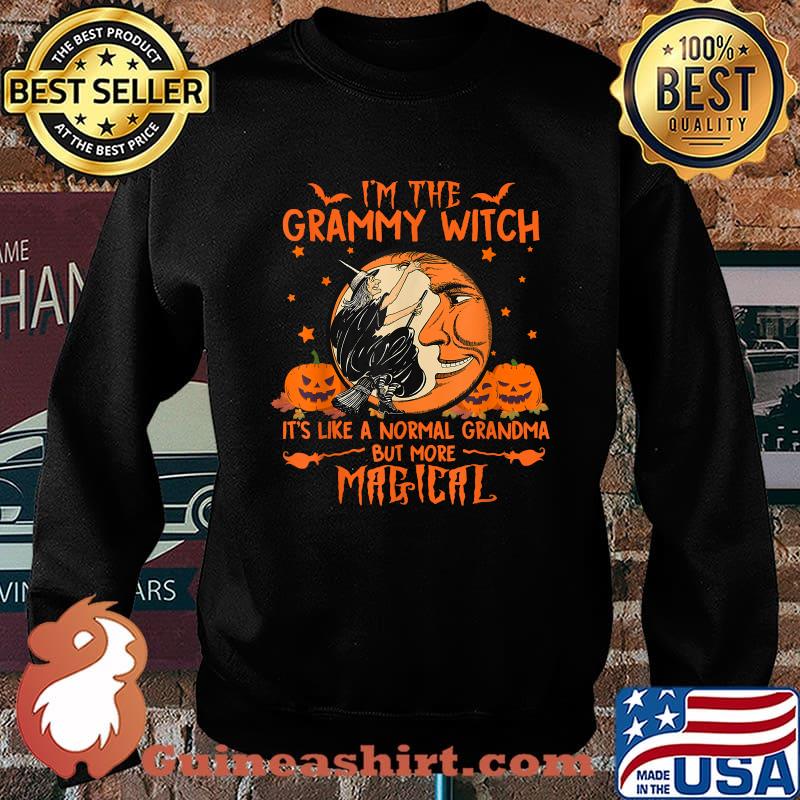 I'm The Grammy Witch It's Like A Normal Grandma More Magical Halloween T-Shirt Sweater
