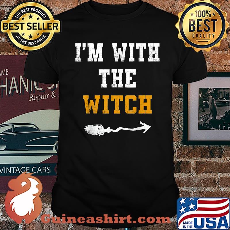 I'm With The Witch Halloween T-Shirt