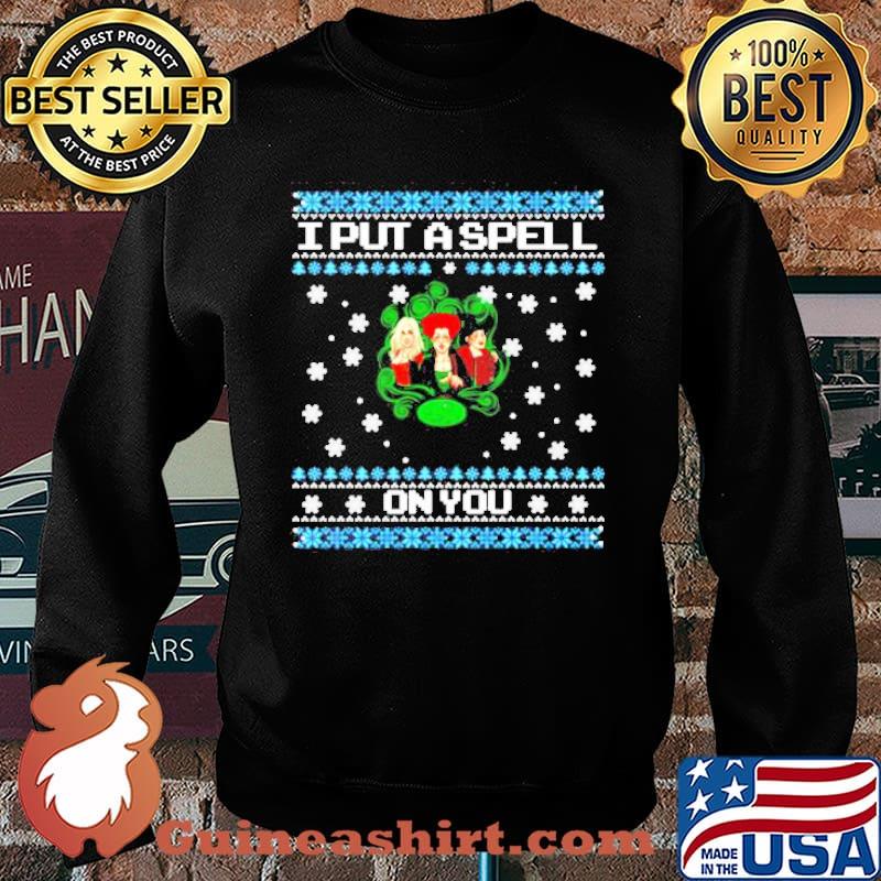 I put a spell on you Sanderson sister Hocus Pocus Christmas s Sweater
