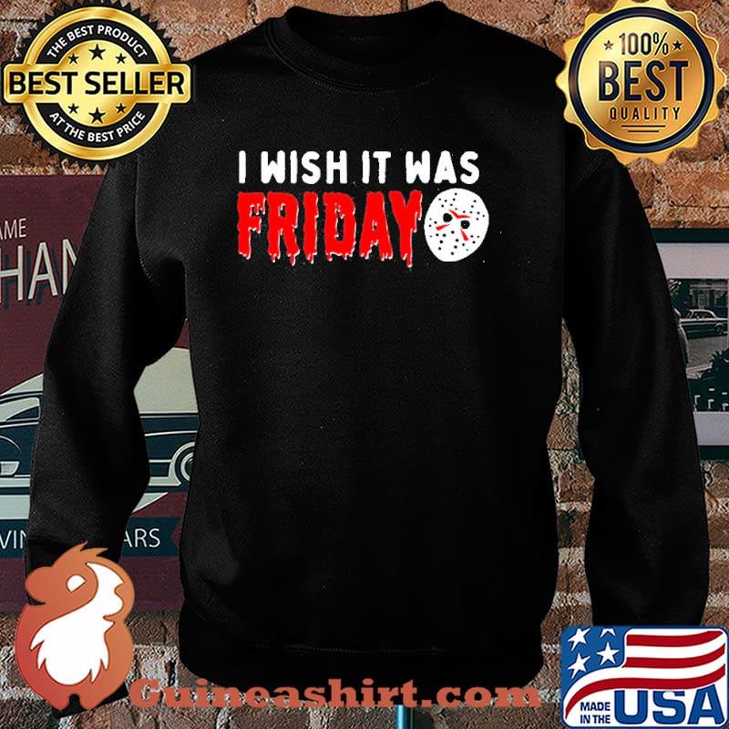 I wish it was friday Jason Voorhees Halloween s Sweater