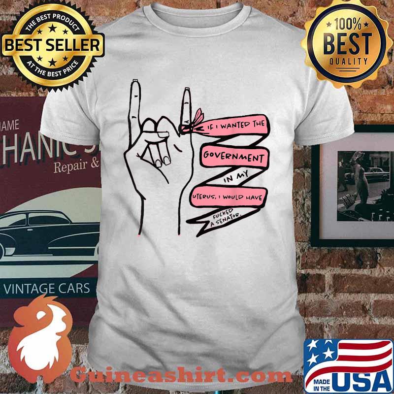 If I Wanted The Government In My Uterus Fights Feminist T-Shirt
