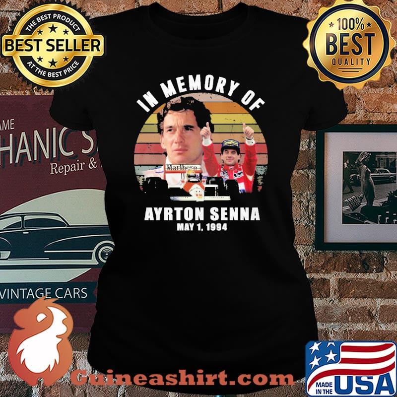 In memory of Ayrton Senna may 1,1994 vintage s Laides tee