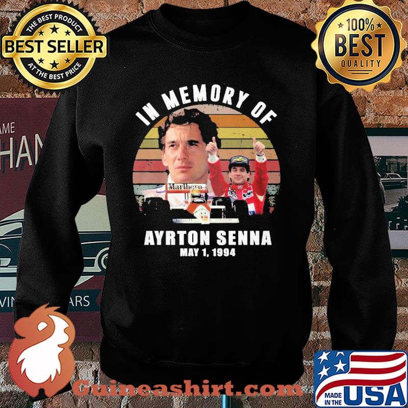 In memory of Ayrton Senna may 1,1994 vintage s Sweater