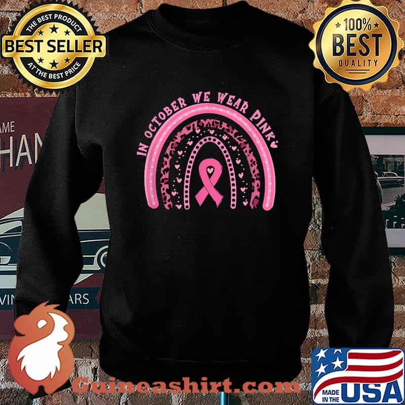 Green Bay Packers I Wear Pink For Breast Cancer Awareness 2023 T