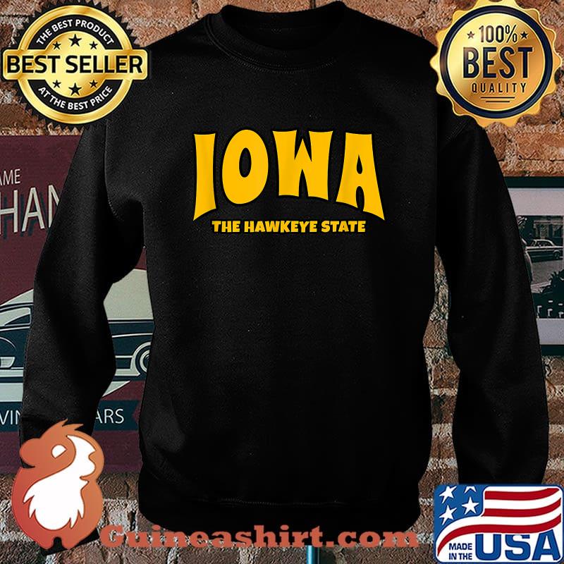 Iowa The Hawkeye State Vintage T-Shirt Sweater