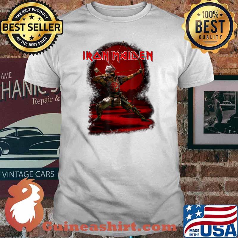Iron Maiden Senjutsu Eddie Red Archer T-Shirt