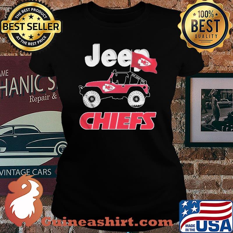 Jeep Kansas City Chiefs fan s Laides tee