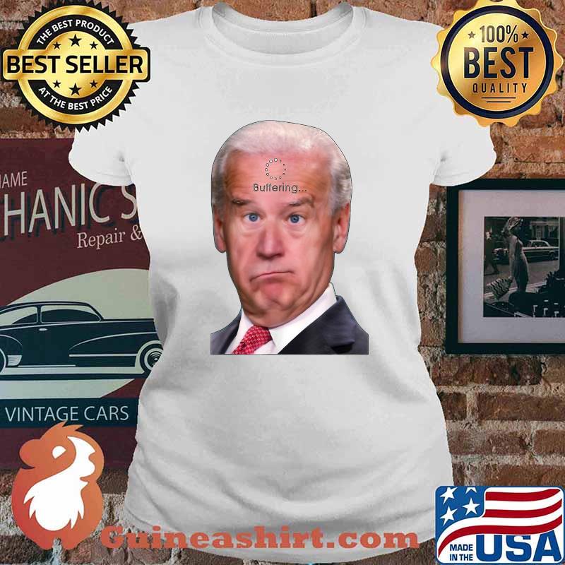Joe Biden Buffering Load... T-Shirt Ladies tee