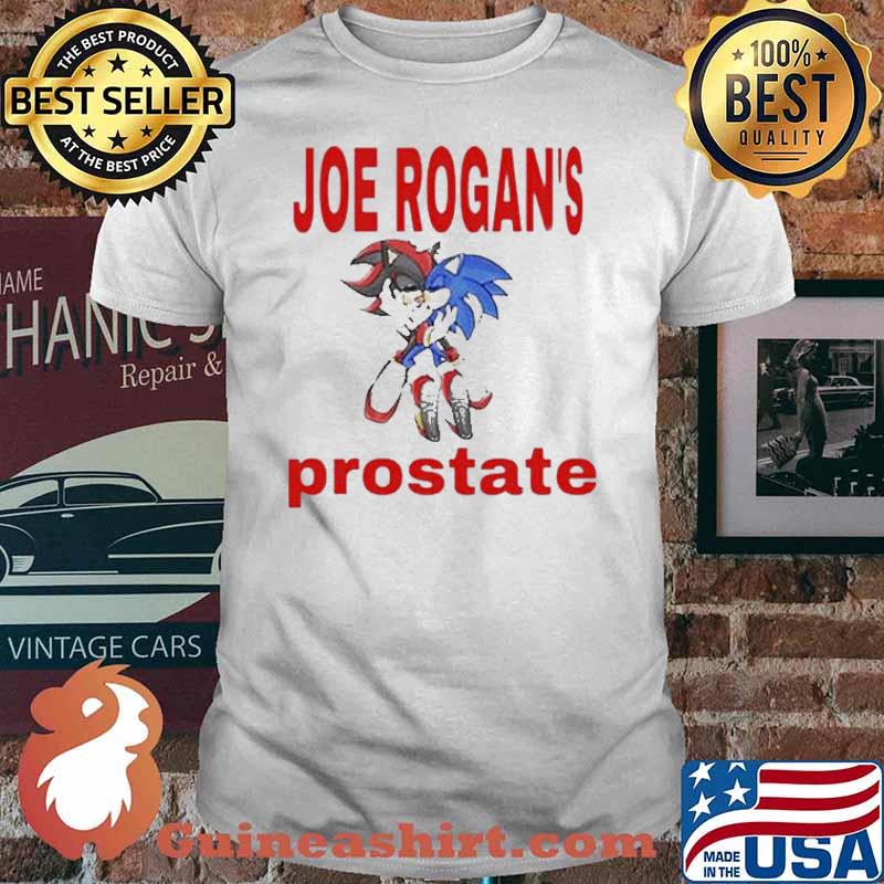 Joe Rogan’s prostate Sonic shirt