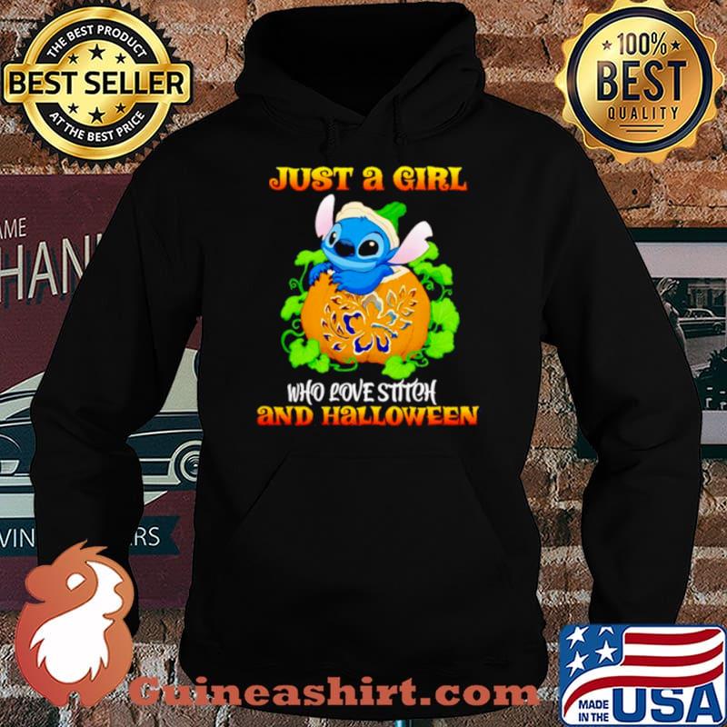 Just a girl who love Stitch and halloween s Hoodie