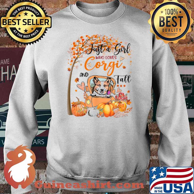 Just A Girl Who Loves Corgi And Fall Thanksgiving s Sweater