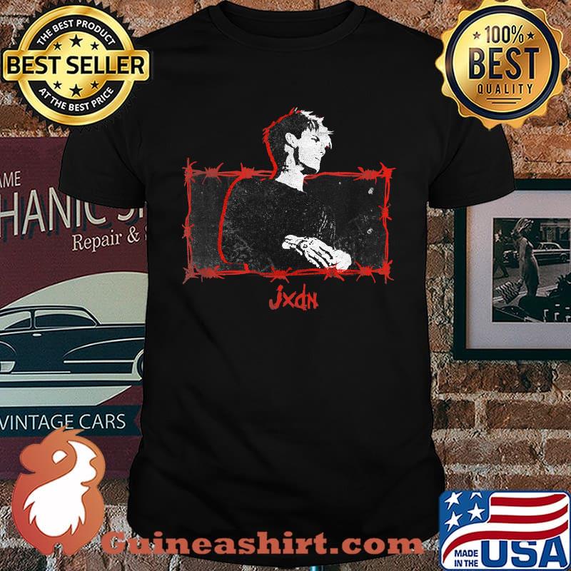Jxdn - Barbed Wire Portrait T-Shirt