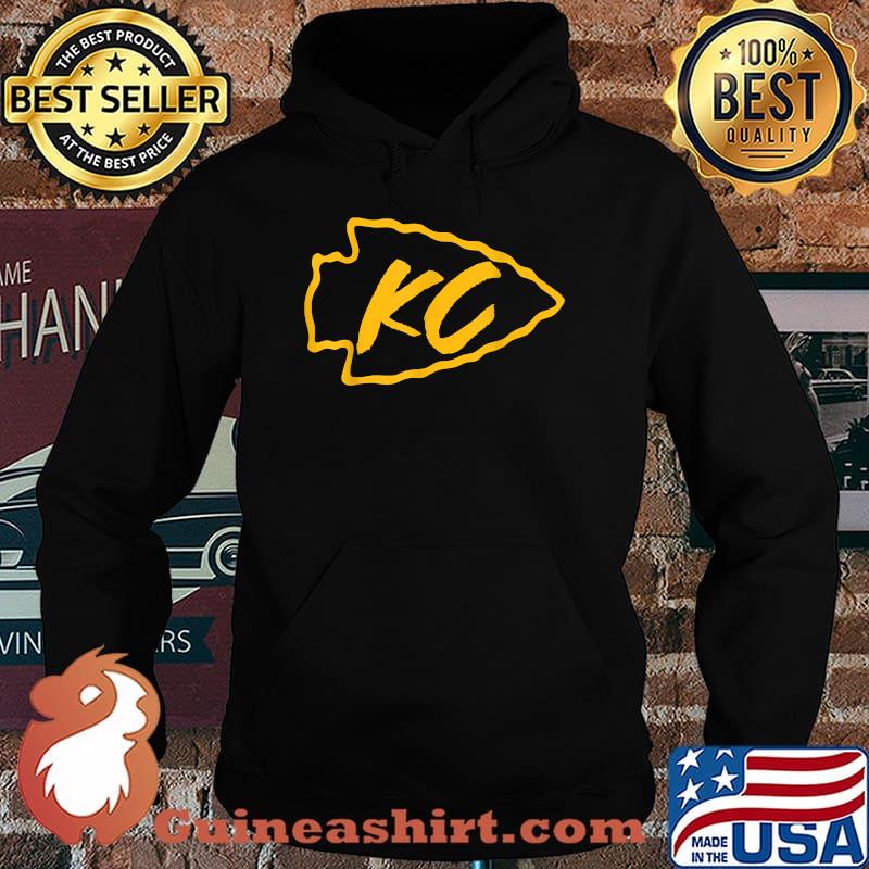 Kansas City KC Football Arrowhead T-Shirt Hoodie