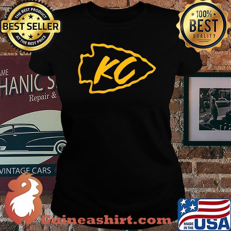 Kansas City KC Football Arrowhead T-Shirt Laides tee