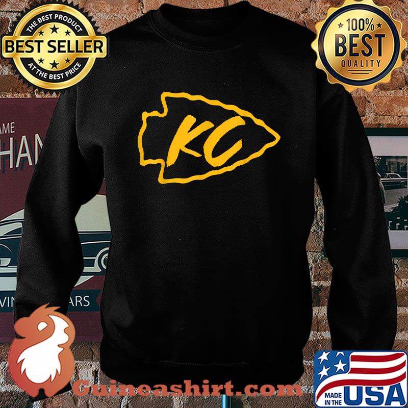Kansas City KC Football Arrowhead T-Shirt Sweater