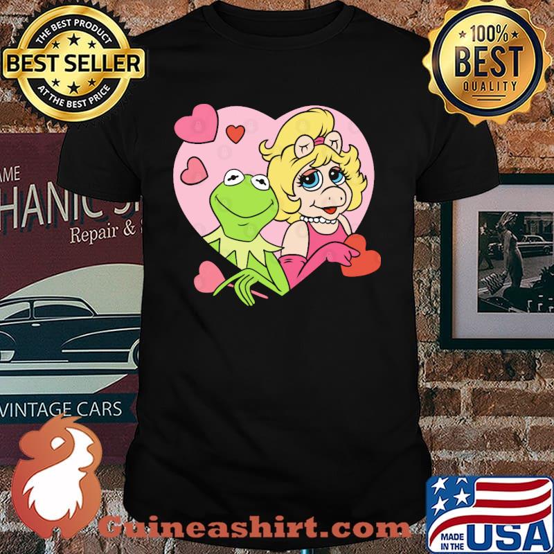 Kermit S2 Miss piggy Heart Shirt