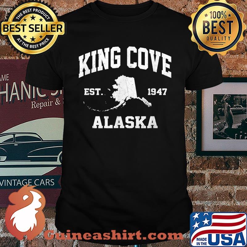 King Cove Alaska vintage State Athletic style T-Shirt