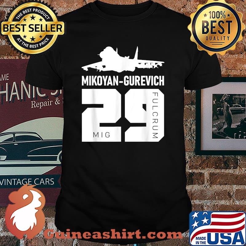 Kioyan Gurevich Aircarft Fulcrum 29 T-Shirt