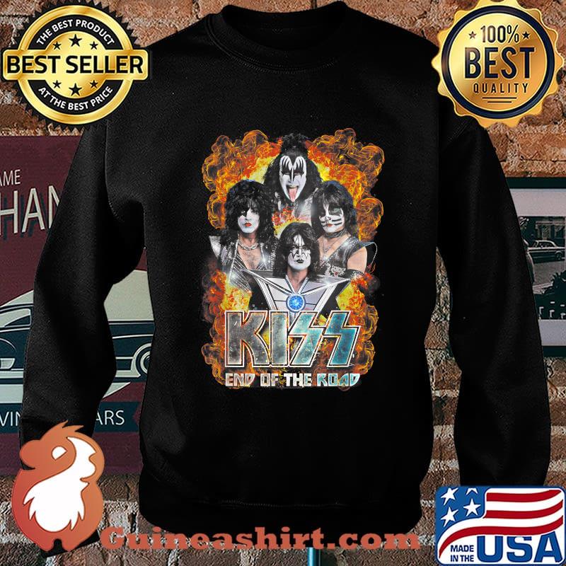 KISS End Of The Road Band Music T-Shirt Sweater