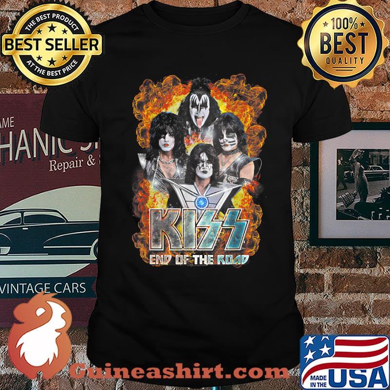 KISS End Of The Road Band Music T-Shirt
