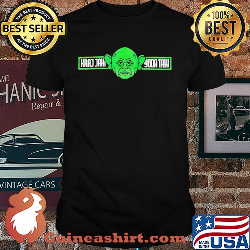 Krai Jaki Yoda Taki Czarna Koszulka Męska Shirt