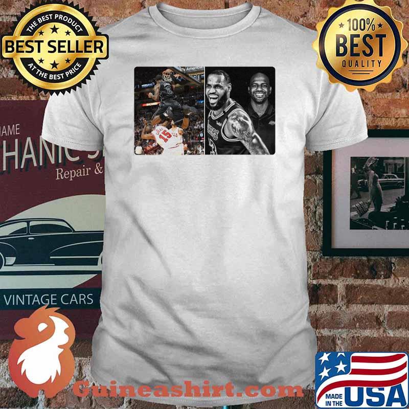 LeBron dunked on John Lucas so bad shirt