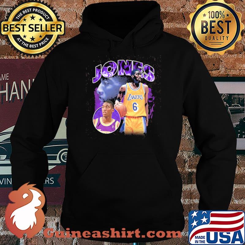 Los Angeles Lakers Tribute Eddie Jones Shirt Hoodie