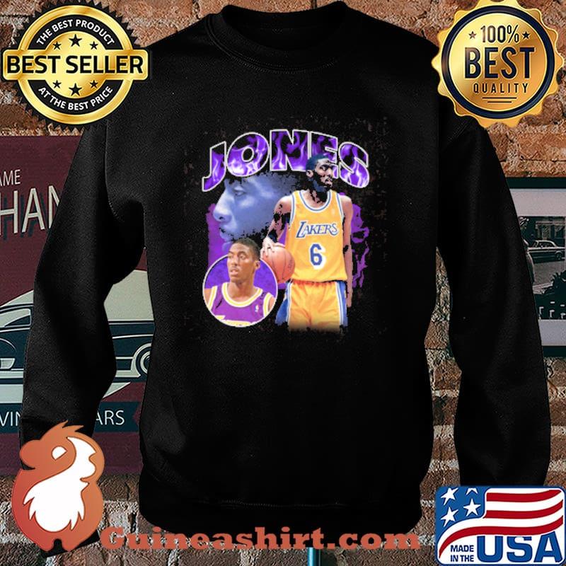 Los Angeles Lakers Tribute Eddie Jones Shirt Sweater