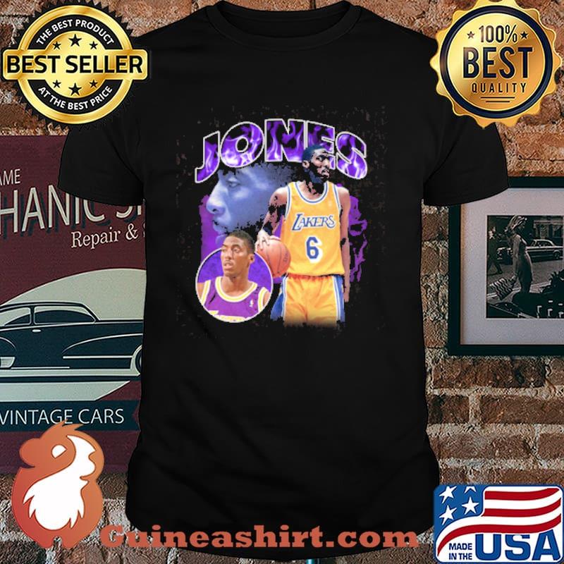 Los Angeles Lakers Tribute Eddie Jones Shirt