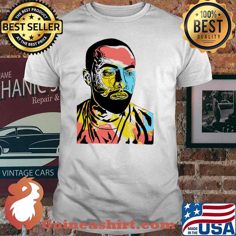 Mac Miller Custom Watercolor Shirt