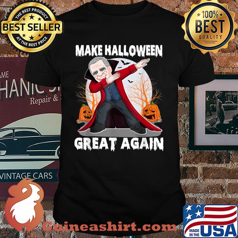 Make Halloween Great Again Anti Biden Vampire Shirt