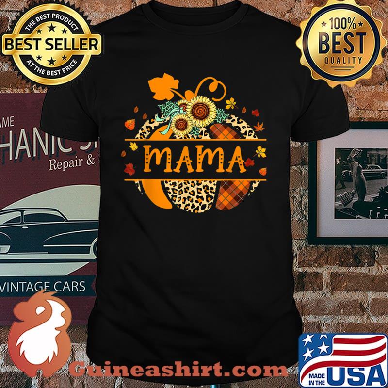 Mama Pumpkin For Halloween, Thanksgiving Shirt