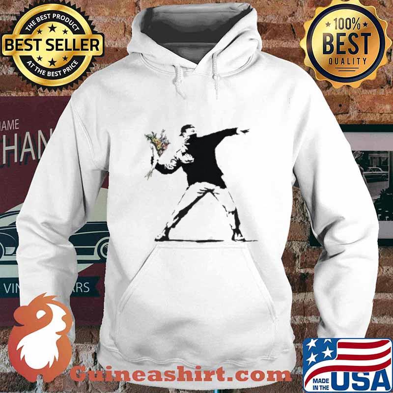 Man Throwing Flower Bouquet Shirt Hoodie