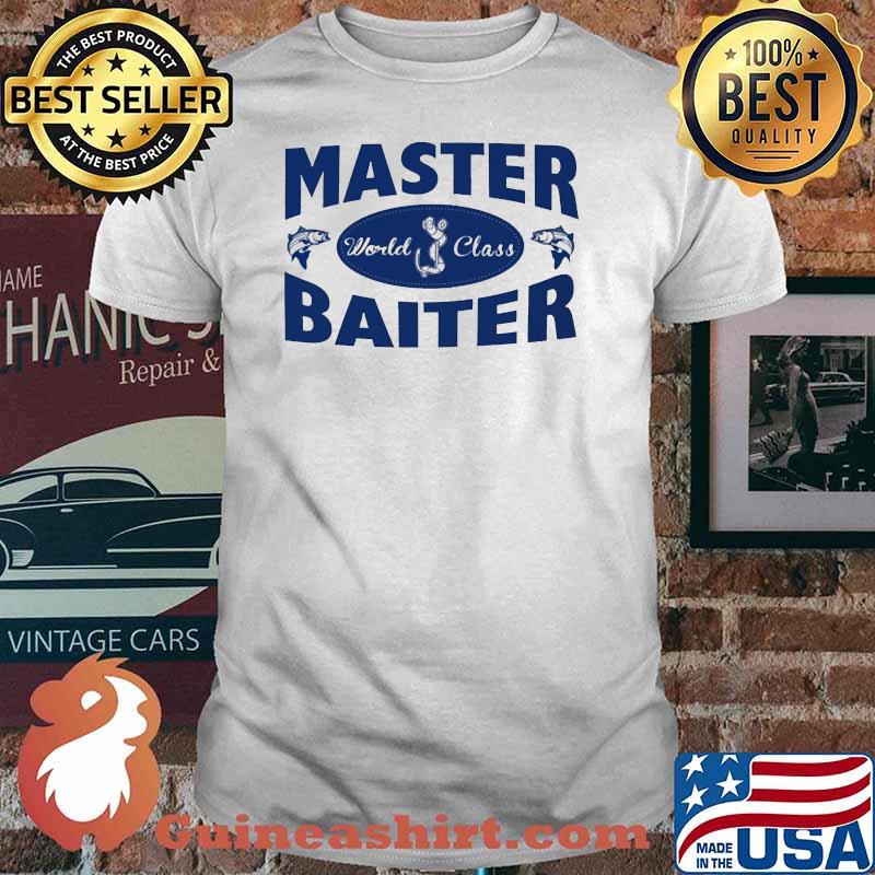 Master baiter world class fishing shirt