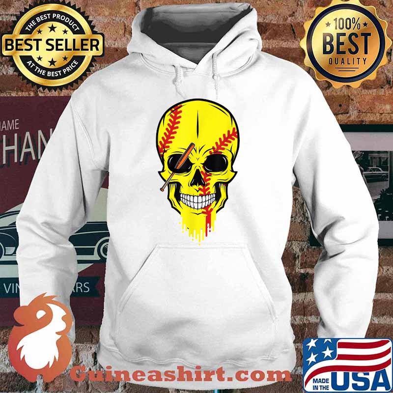 Matching Family softball Skull Halloween 2021 T-Shirt Hoodie