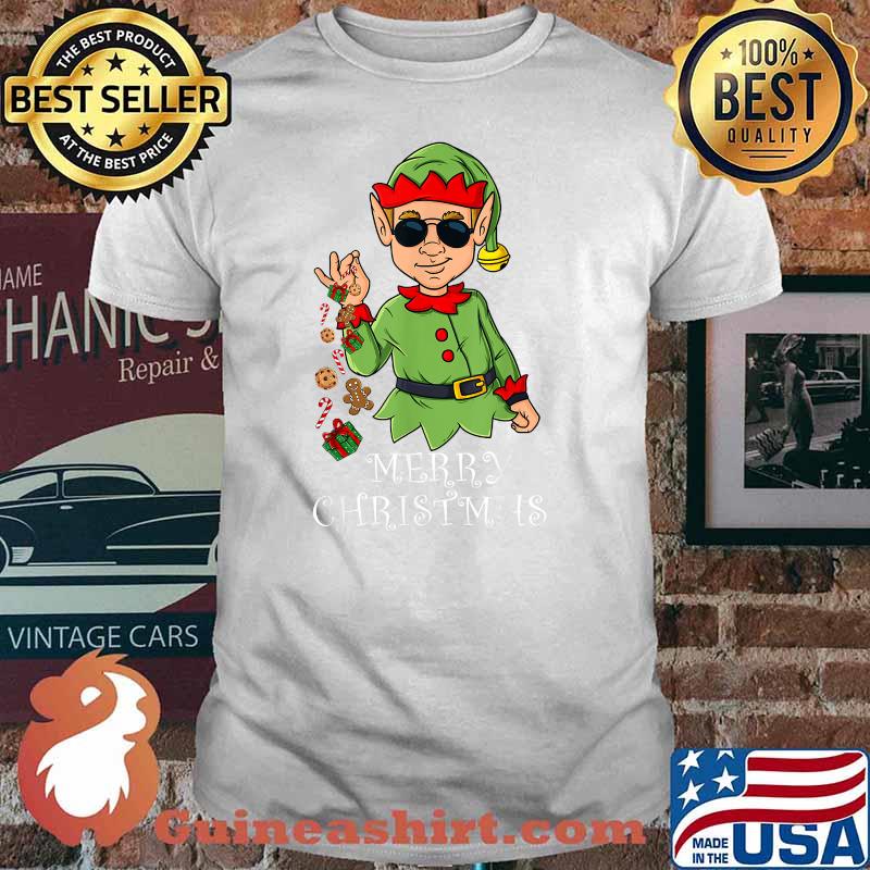Merry Christmas Elf Family Xmas T-Shirt