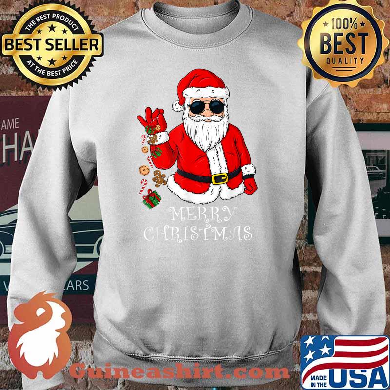 Merry Christmas Santa Claus Family Pajamas Xmas T-Shirt Sweater