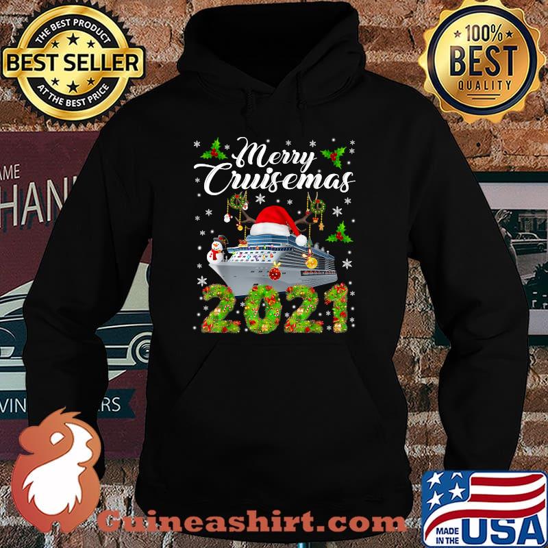 Merry Cruisemas 2021 Christmas Santa Reindeer Cruise T-Shirt Hoodie