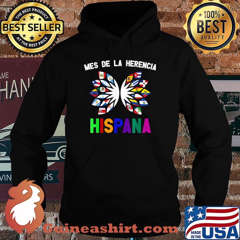 Mes De la Herencia National Hispanic Heritage Month T-Shirt Hoodie