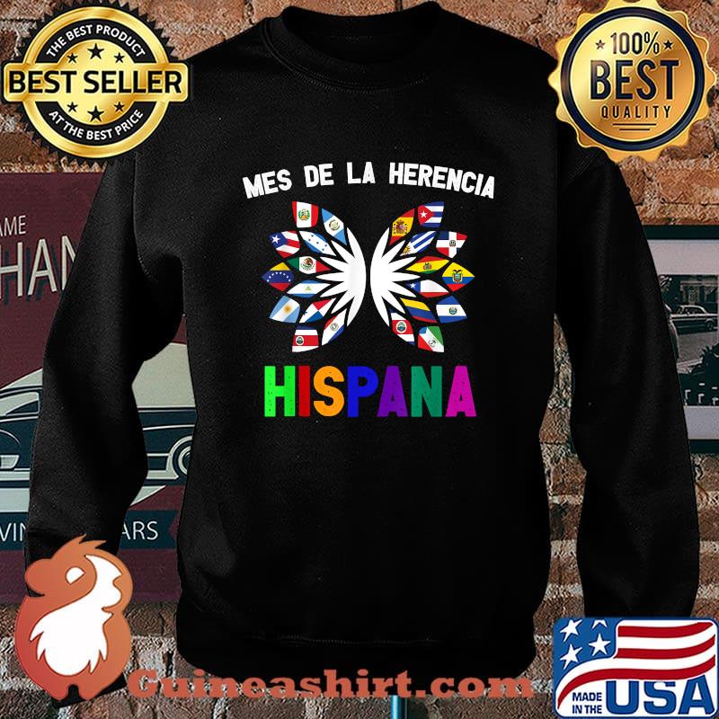 Mes De la Herencia National Hispanic Heritage Month T-Shirt Sweater