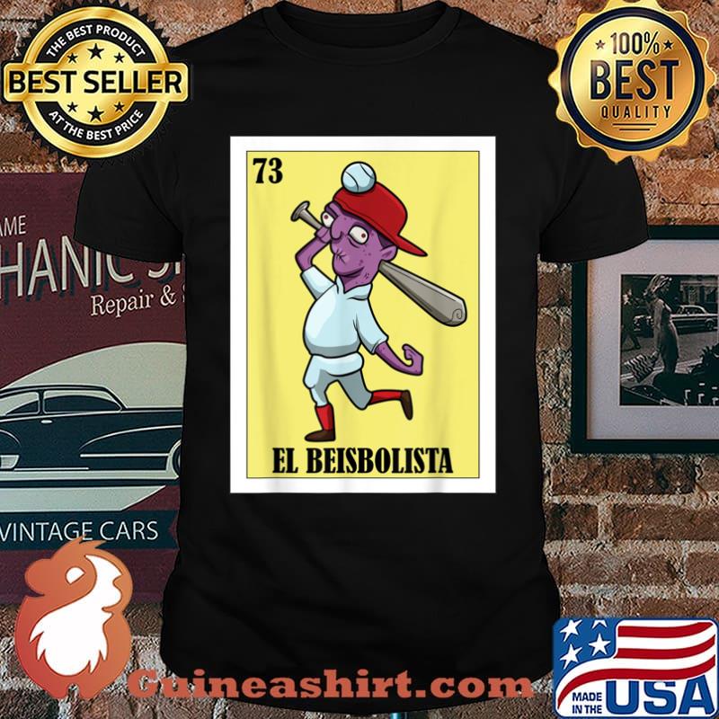 Mexican Halloween Costume Mexican Bingo El Beisbolista Shirt