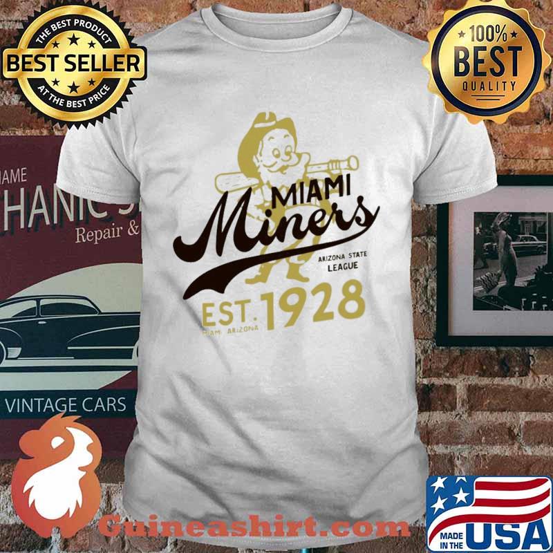 Miami Miners Baseball est 1928 shirt